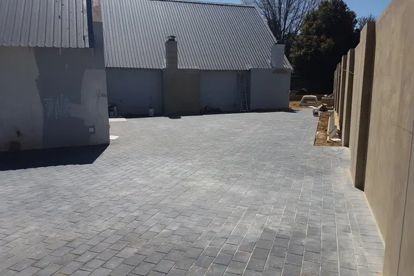 Industrial Yard - Warehouse - Heavy-duty paving solution for warehouse loading and storage areas. by Northern Paving